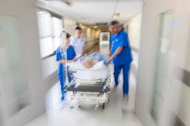 Doctors rushing to emergency room